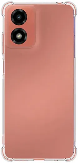 Motorola Moto E14 Hoesje Schokbestendig en Dun TPU Back Cover Transparant afbeelding 9