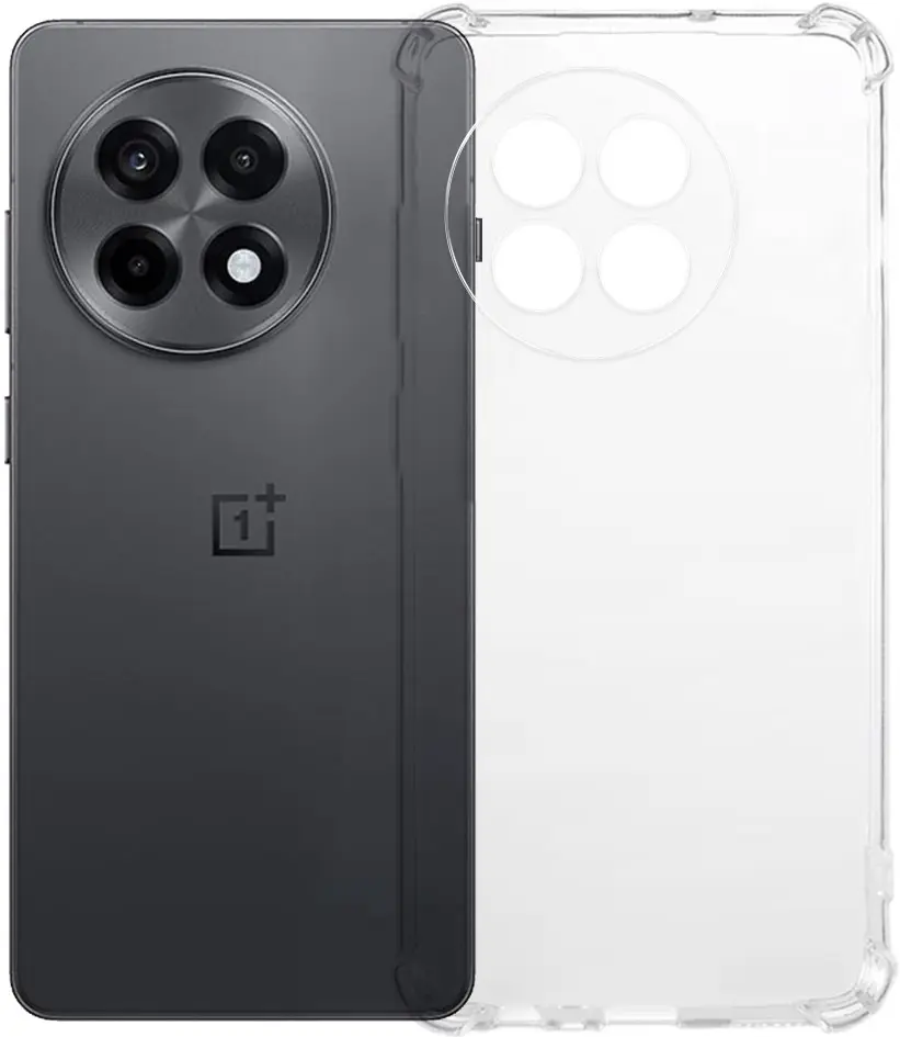 OnePlus 13R Hoesje Schokbestendig en Dun TPU Back Cover Transparant afbeelding 6