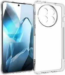 OnePlus 13R Hoesje Schokbestendig en Dun TPU Back Cover Transparant afbeelding