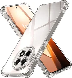 OnePlus 13R Hoesje Schokbestendig en Dun TPU Back Cover Transparant afbeelding