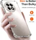 OnePlus 13R Hoesje Schokbestendig en Dun TPU Back Cover Transparant afbeelding 2