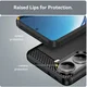 Xiaomi Poco X7 Pro Hoesje Geborsteld TPU Flexibele Back Cover Zwart afbeelding 7
