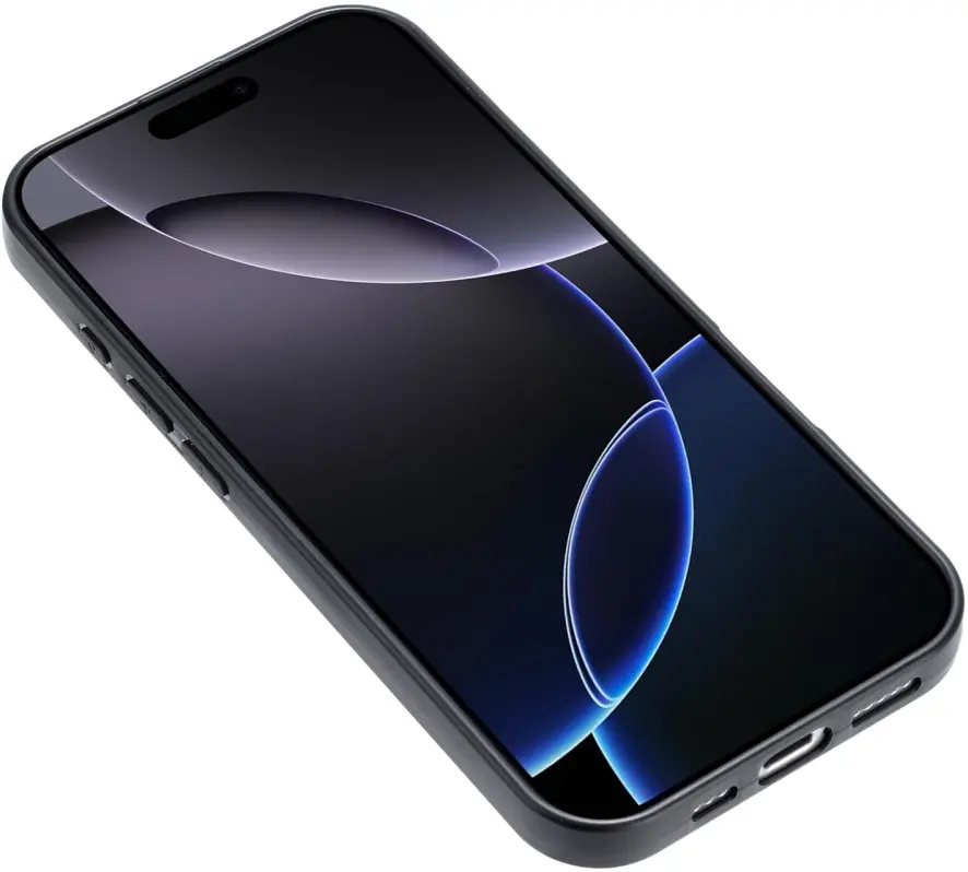 Motorola Moto G05 Hoesje Dun TPU Back Cover Matte Zwart afbeelding 4