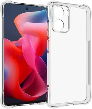 Motorola Moto G05 Hoesje Schokbestendig en Dun TPU Back Cover Transparant