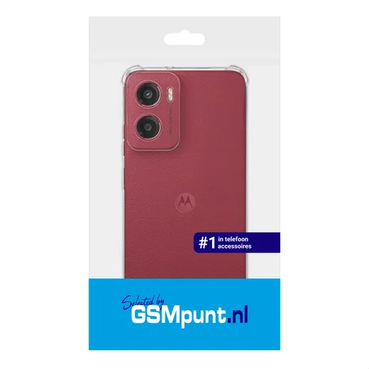 Motorola Moto G05 Hoesje Schokbestendig en Dun TPU Back Cover Transparant afbeelding 8