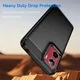 Motorola Moto G05 Hoesje Geborsteld TPU Flexibele Back Cover Zwart afbeelding 4