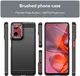 Motorola Moto G05 Hoesje Geborsteld TPU Flexibele Back Cover Zwart afbeelding 8