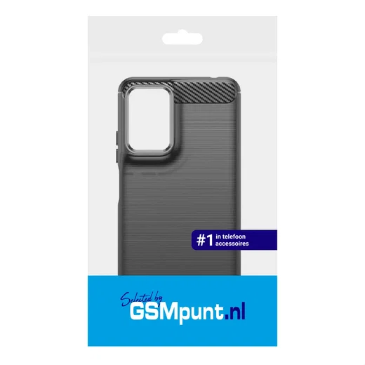 Motorola Moto G05 Hoesje Geborsteld TPU Flexibele Back Cover Zwart afbeelding 9
