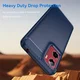 Motorola Moto G05 Hoesje Geborsteld TPU Flexibele Back Cover Blauw afbeelding 4
