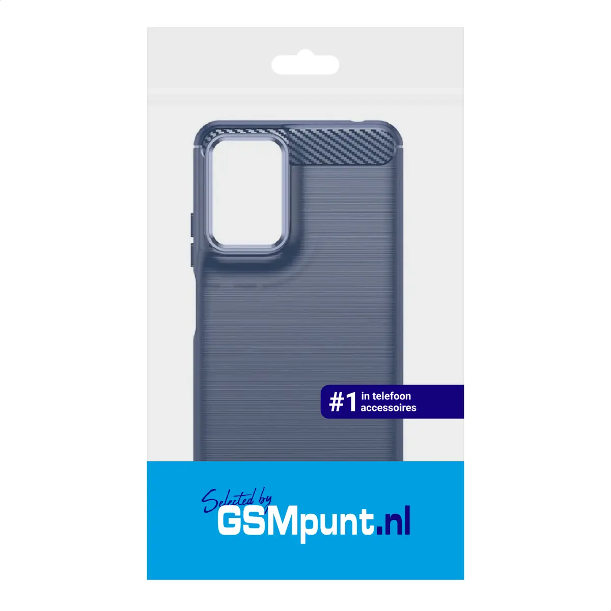 Motorola Moto G05 Hoesje Geborsteld TPU Flexibele Back Cover Blauw afbeelding 9