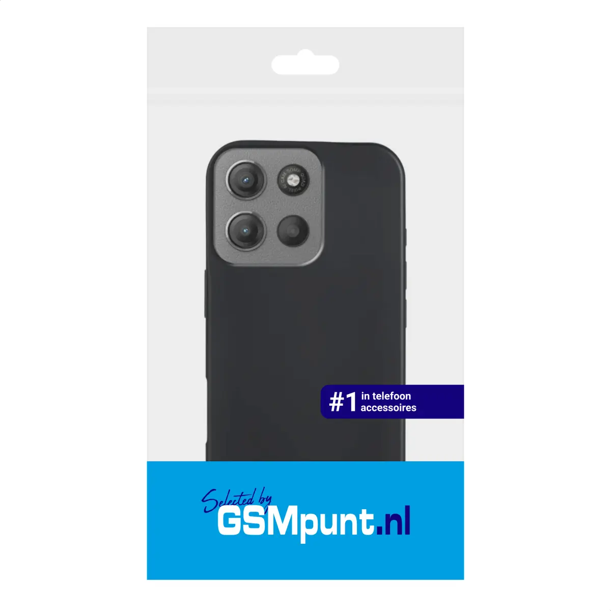 Motorola Moto G15 / G15 Power Hoesje Dun TPU Back Cover Matte Zwart afbeelding 7
