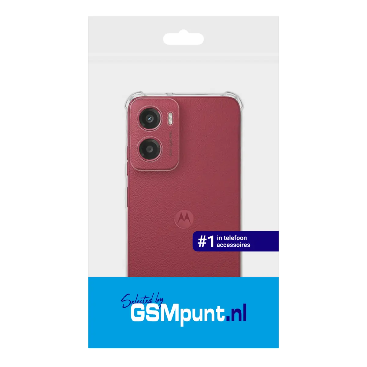 Motorola Moto E15 Hoesje Schokbestendig en Dun TPU Back Cover Transparant afbeelding 5