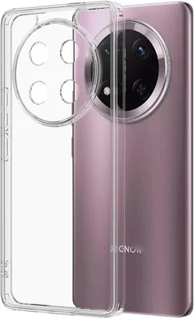 Honor Magic 7 Pro Hoesje Dun TPU Back Cover Transparant