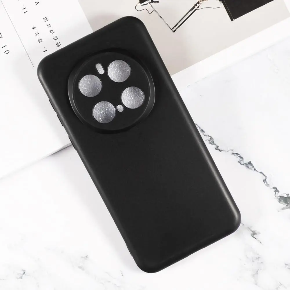 Honor Magic 7 Pro Hoesje Dun TPU Back Cover Matte Zwart afbeelding 7