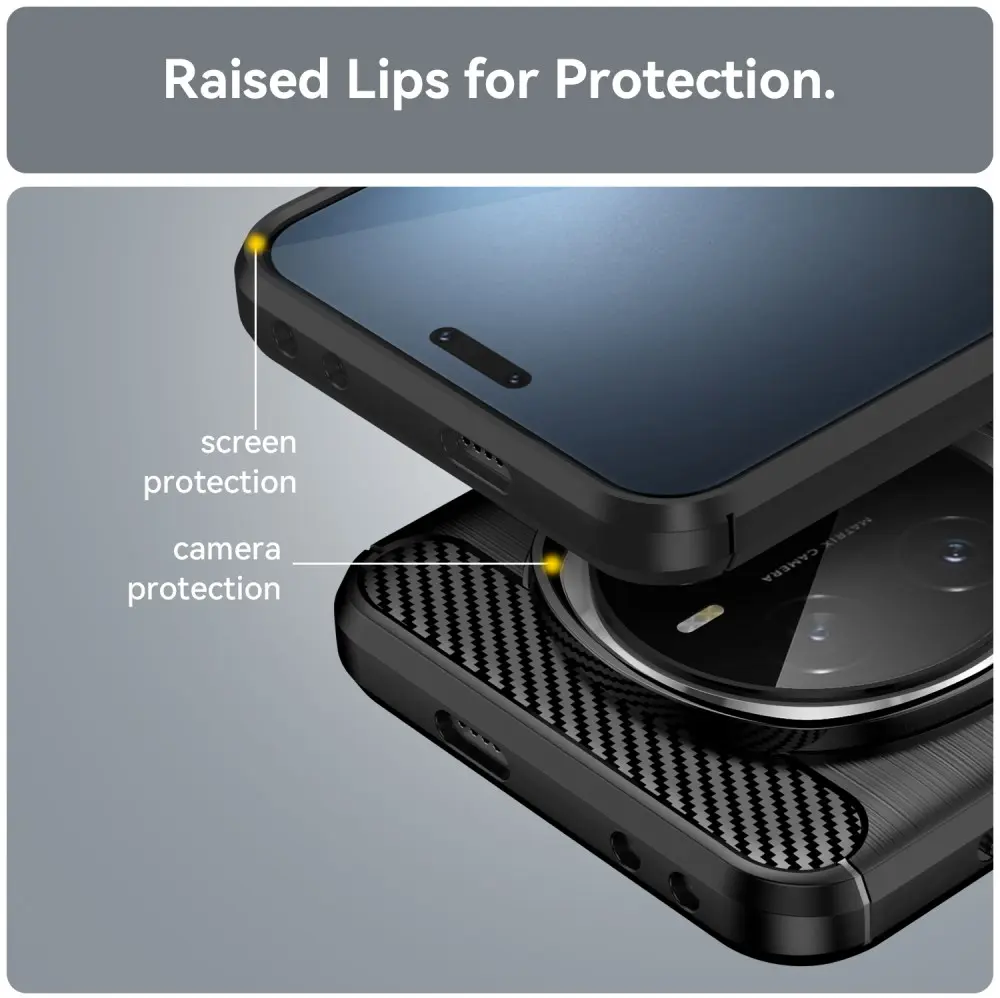 Honor Magic 7 Pro Hoesje Geborsteld TPU Flexibele Back Cover Zwart afbeelding 7