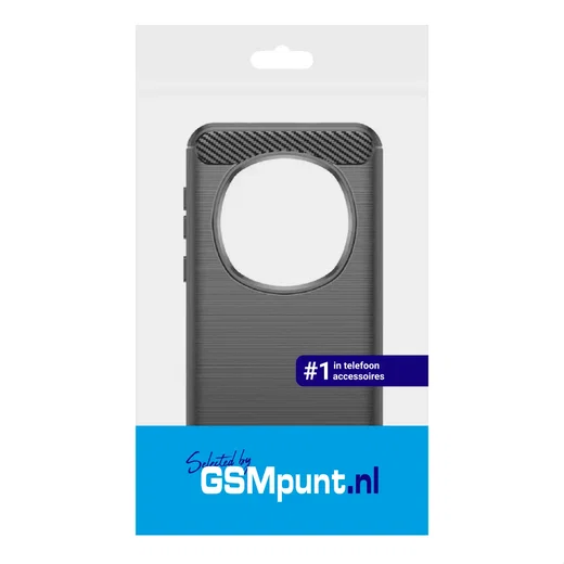 Honor Magic 7 Pro Hoesje Geborsteld TPU Flexibele Back Cover Zwart afbeelding 9