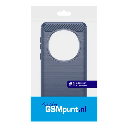 Honor Magic 7 Pro Hoesje Geborsteld TPU Flexibele Back Cover Blauw afbeelding 9