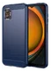 Samsung Galaxy Xcover 7 Pro Hoesje Geborsteld TPU Flexibele Back Cover Blauw