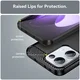 Oppo Reno 13 Hoesje Geborsteld TPU Flexibele Back Cover Zwart afbeelding 7