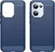 Oppo Reno 13 Hoesje Geborsteld TPU Flexibele Back Cover Blauw afbeelding 2