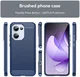 Oppo Reno 13 Hoesje Geborsteld TPU Flexibele Back Cover Blauw afbeelding 8
