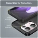 Oppo Reno 13 Pro Hoesje Geborsteld TPU Flexibele Back Cover Zwart afbeelding 7
