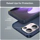 Oppo Reno 13 Pro Hoesje Geborsteld TPU Flexibele Back Cover Blauw afbeelding 7