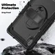 Huawei MatePad SE 11 (2024) Hoes met Screen Protector en Handriem Zwart afbeelding 4