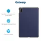 Huawei MatePad SE 11 Hoes Tri-Fold Book Case met Standaard Blauw afbeelding 2