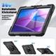 Lenovo Tab M10 Gen 4 (2025) Hoes met Screen Protector en Handriem Zwart afbeelding 6