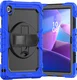 Lenovo Tab M10 Gen 4 (2025) Hoes met Screen Protector en Handriem Blauw afbeelding 2