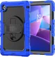 Lenovo Tab M10 Gen 4 (2025) Hoes met Screen Protector en Handriem Blauw afbeelding 15