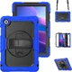Lenovo Tab M10 Gen 4 (2025) Hoes met Screen Protector en Handriem Blauw afbeelding 16