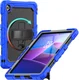 Lenovo Tab M10 Gen 4 (2025) Hoes met Screen Protector en Handriem Blauw