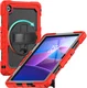 Lenovo Tab M10 Gen 4 (2025) Hoes met Screen Protector en Handriem Rood