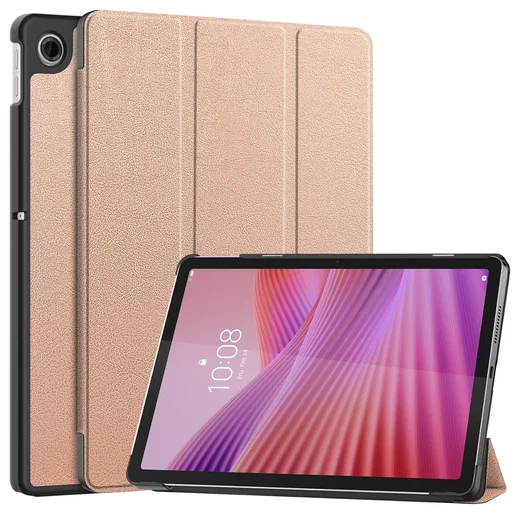 Lenovo Tab M10 Gen 4 (2025) Hoes Tri-Fold Book Case met Standaard Roze afbeelding 1