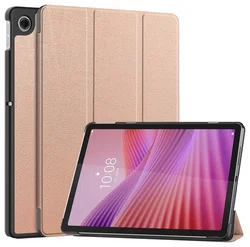 Lenovo Tab M10 Gen 4 (2025) Hoes Tri-Fold Book Case met Standaard Roze afbeelding