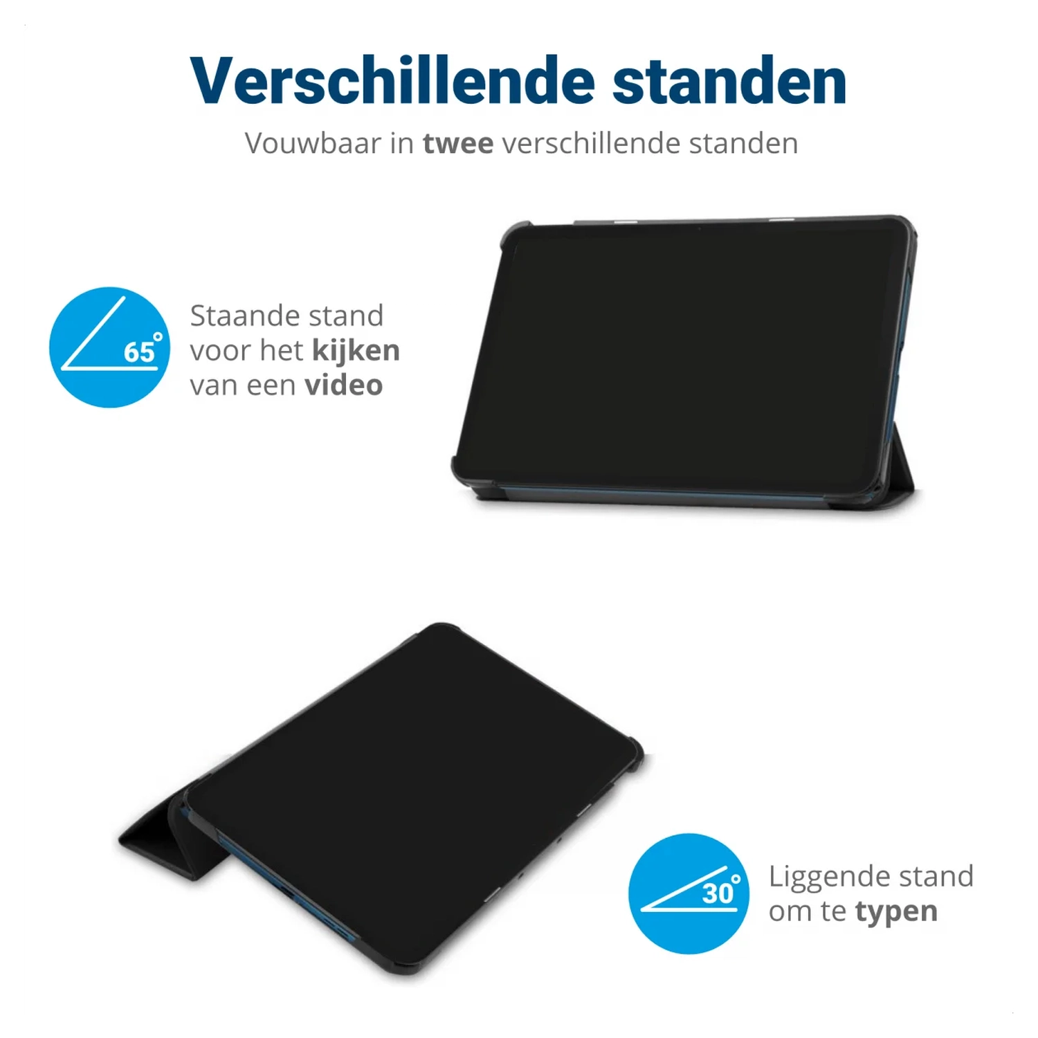 Lenovo Tab M10 Gen 4 (2025) Hoes Tri-Fold Book Case met Standaard Roze afbeelding 6