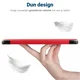 Lenovo Tab M10 Gen 4 (2025) Hoes Tri-Fold Book Case met Standaard Rood afbeelding 9