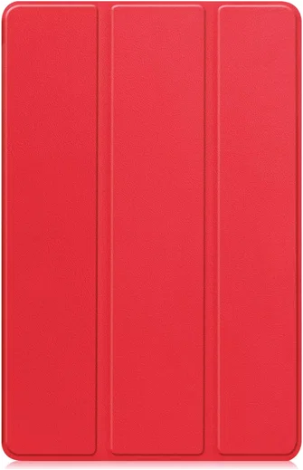 Lenovo Tab M10 Gen 4 (2025) Hoes Tri-Fold Book Case met Standaard Rood afbeelding 11