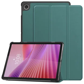 Lenovo Tab M10 Gen 4 (2025) Hoes Tri-Fold Book Case met Standaard Groen