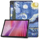 Lenovo Tab M10 Gen 4 (2025) Hoes Tri-Fold Book Case met Standaard Sterrennacht