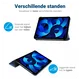 Lenovo Tab M10 Gen 4 (2025) Hoes Tri-Fold Book Case met Standaard Sterrennacht afbeelding 5
