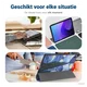 Lenovo Tab M10 Gen 4 (2025) Hoes Tri-Fold Book Case met Standaard Sterrennacht afbeelding 6
