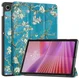 Lenovo Tab M10 Gen 4 (2025) Hoes Tri-Fold Book Case met Standaard Blossom