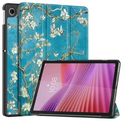 Lenovo Tab M10 Gen 4 (2025) Hoes Tri-Fold Book Case met Standaard Blossom afbeelding