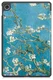 Lenovo Tab M10 Gen 4 (2025) Hoes Tri-Fold Book Case met Standaard Blossom afbeelding 11