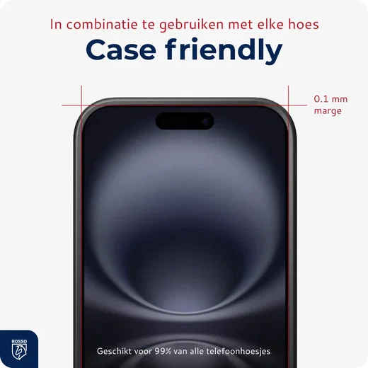 Rosso Apple iPhone 16 Tempered Glass met Installatietray (2-Pack) afbeelding 2