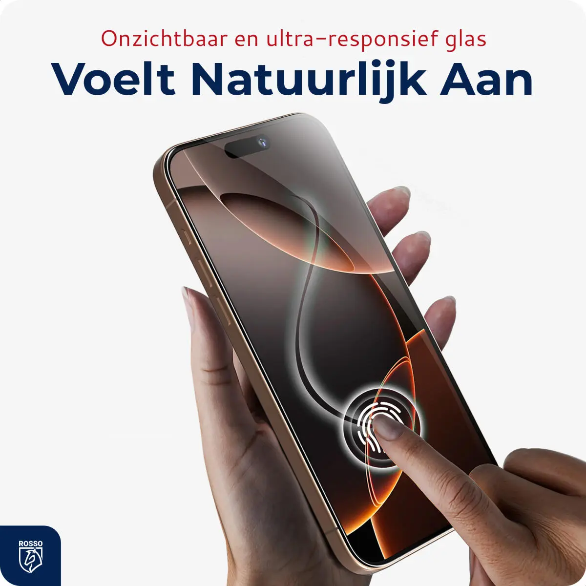 Rosso Apple iPhone 16 Tempered Glass met Installatietray (2-Pack) afbeelding 4