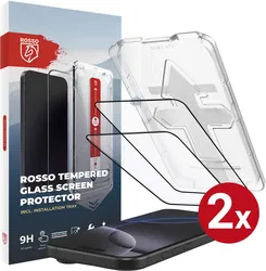 Rosso Apple iPhone 16 Pro Tempered Glass met Installatietray (2-Pack) afbeelding